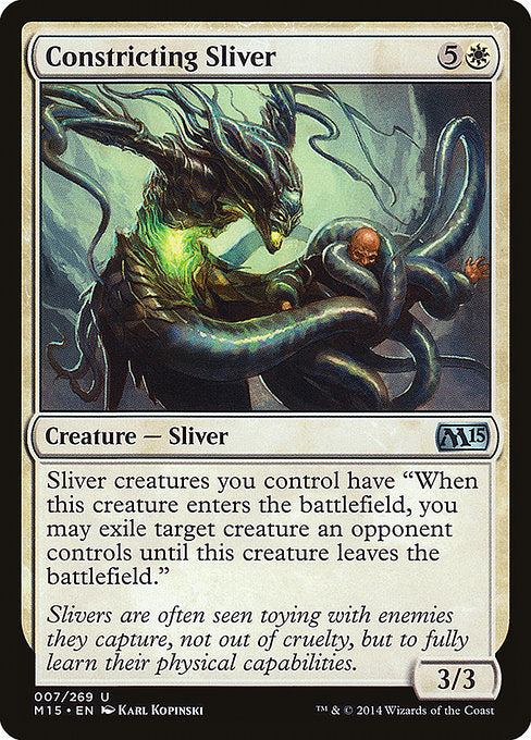 Constricting Sliver - M15 - 7