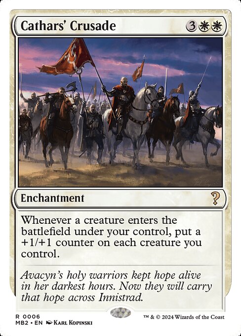 Cathars' Crusade (White Border) - MB2 - 6
