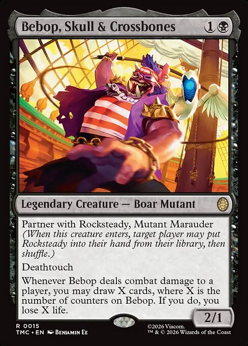 Bebop, Skull & Crossbones - TMC - 15