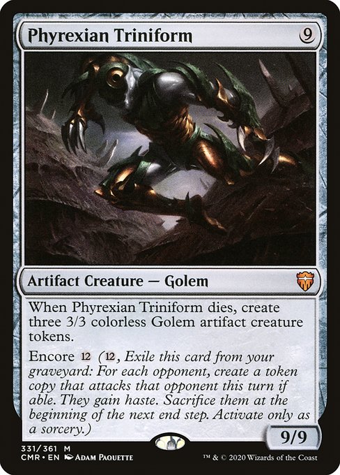 Phyrexian Triniform - CMR - 331