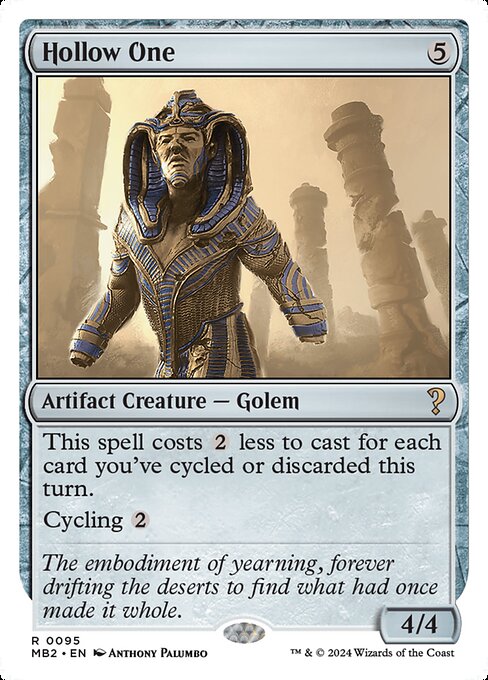 Hollow One (White Border) - MB2 - 95