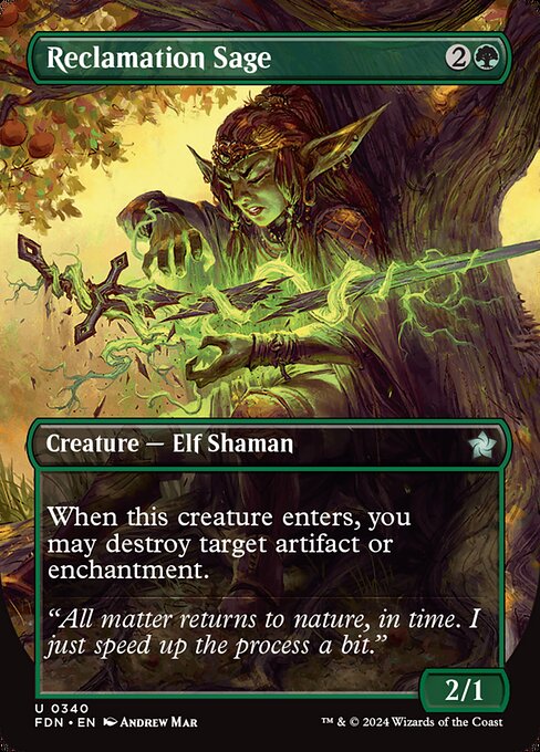 Reclamation Sage (Borderless) - FDN - 340