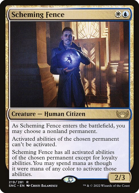 Scheming Fence - SNC - 219
