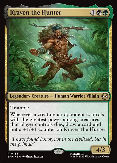 Kraven the Hunter (Foil) - SPM - 133