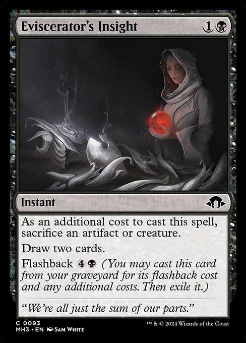 Eviscerator's Insight (Foil) - MH3 - 93