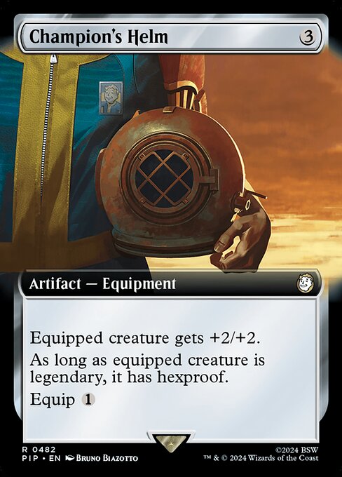 Champion's Helm (Extended Art) - PIP - 482