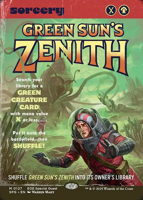 Green Sun's Zenith (Showcase) - SPG - 127
