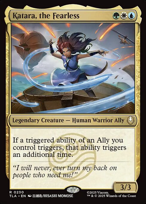 Katara, the Fearless (Foil) - TLA - 230