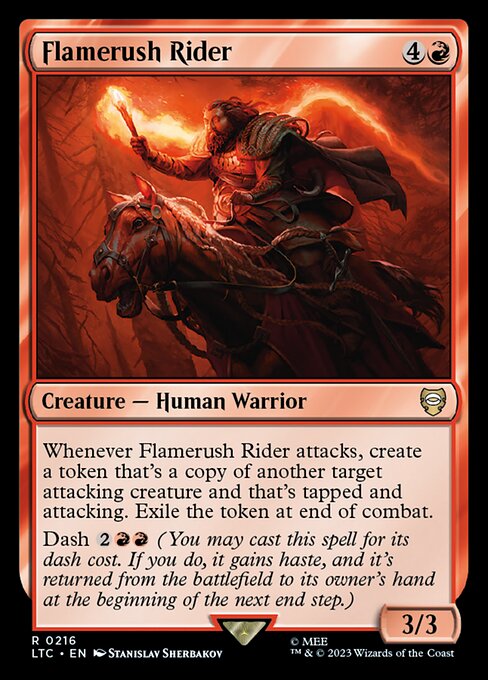 Flamerush Rider - LTC - 216