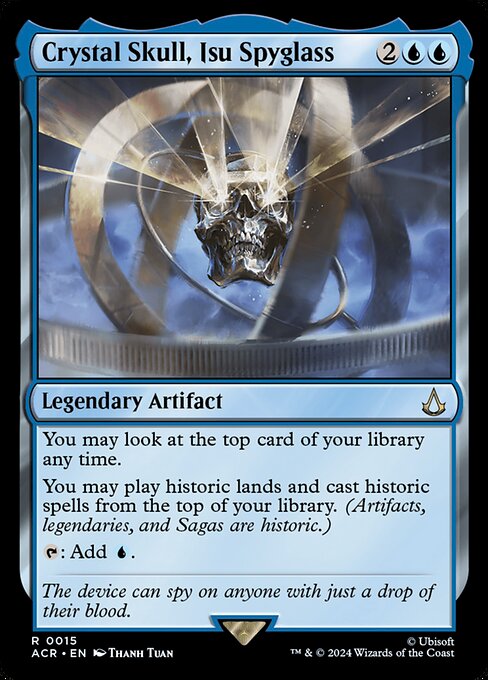 Crystal Skull, Isu Spyglass - ACR - 15