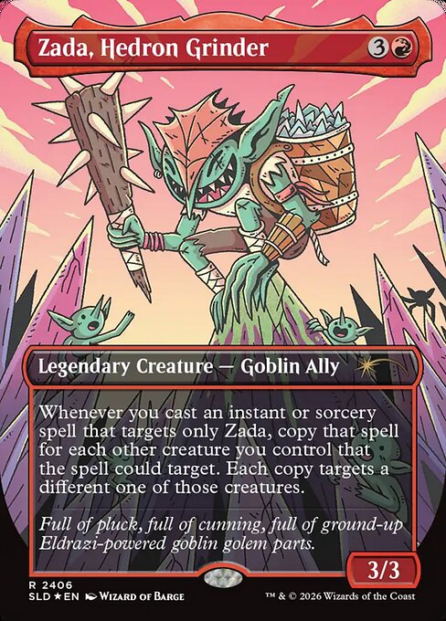 Zada, Hedron Grinder (Foil) - SLD - 2406