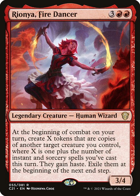 Rionya, Fire Dancer - C21 - 55