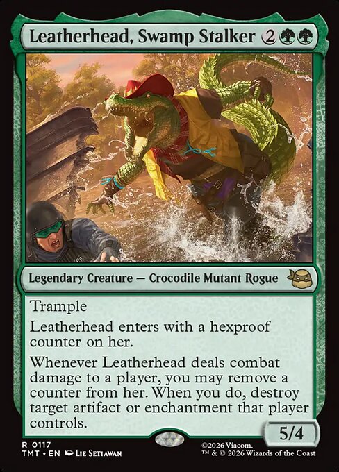 Leatherhead, Swamp Stalker (Foil) - TMT - 117
