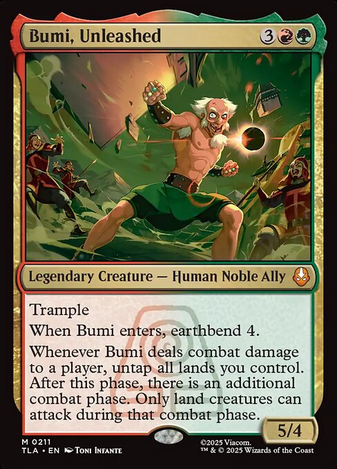 Bumi, Unleashed (Foil) - TLA - 211