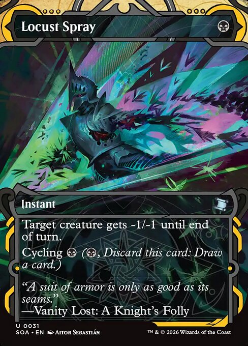 Locust Spray (Foil) - SOA - 31