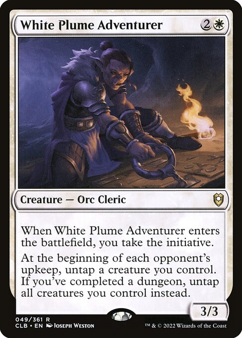 White Plume Adventurer - CLB - 49