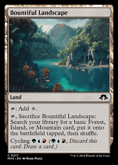 Bountiful Landscape - MH3 - 217