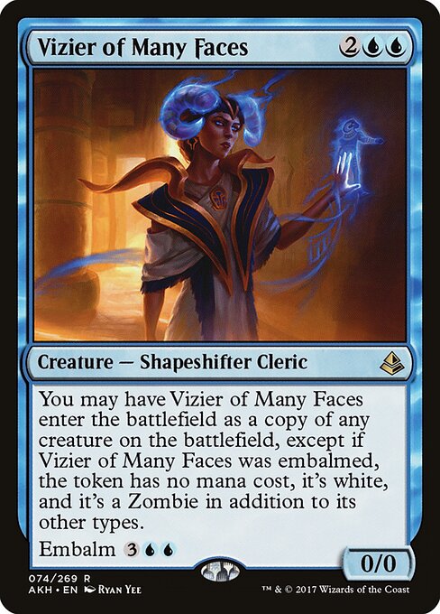 Vizier of Many Faces (Foil) - AKH - 74