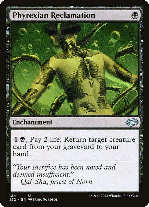 Phyrexian Reclamation - J22 - 124