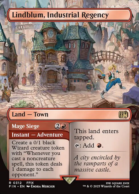 Lindblum, Industrial Regency (Borderless) (Foil) - FIN - 312