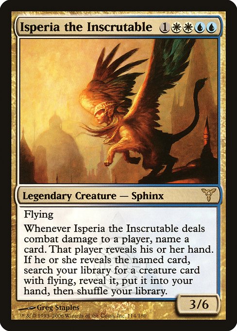 Isperia the Inscrutable - DIS - 114