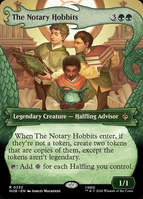 The Notary Hobbits (Showcase) - HOB - 232