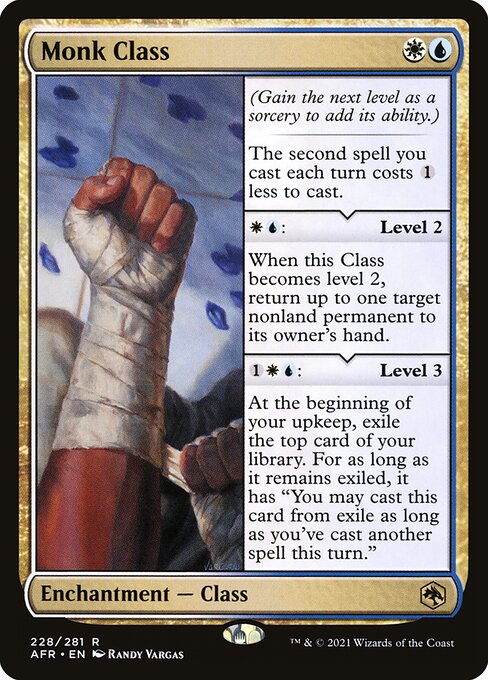 Monk Class (Foil) - AFR - 228