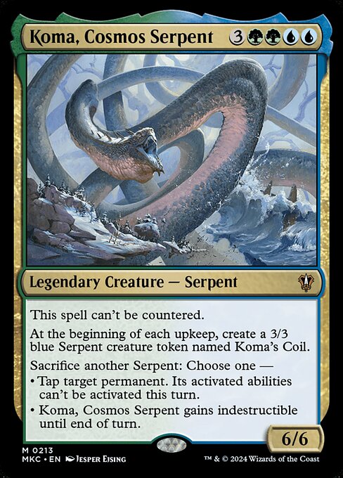 Koma, Cosmos Serpent - MKC - 213
