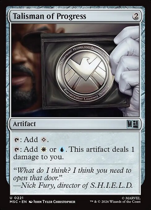 Talisman of Progress - MSC - 221