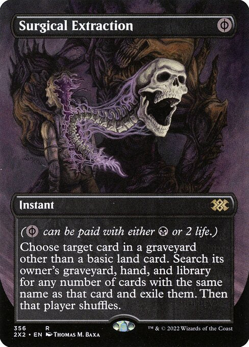 Surgical Extraction (Borderless) - 2X2 - 356