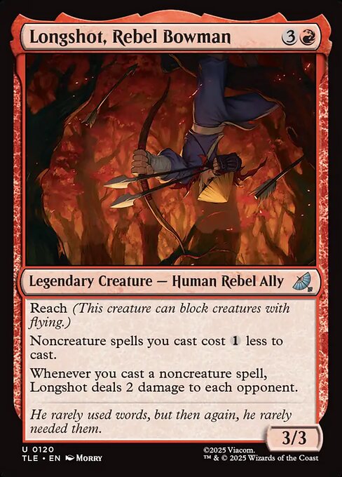 Longshot, Rebel Bowman (Foil) - TLE - 120