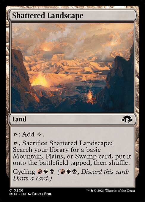 Shattered Landscape - MH3 - 226