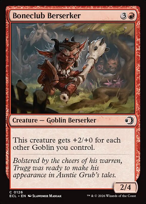 Boneclub Berserker (Foil) - ECL - 126