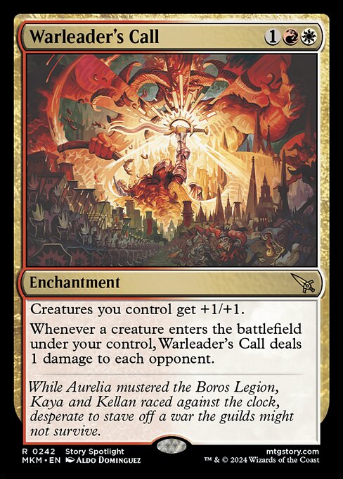 Warleader's Call - MKM - 242