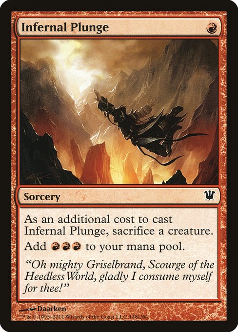 Infernal Plunge - ISD - 148