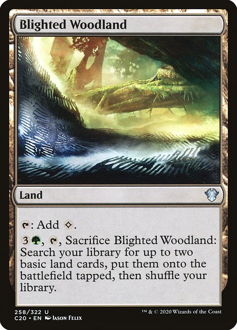 Blighted Woodland - C20 - 258