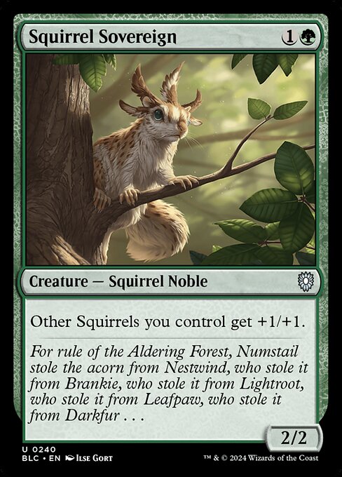 Squirrel Sovereign - BLC - 240