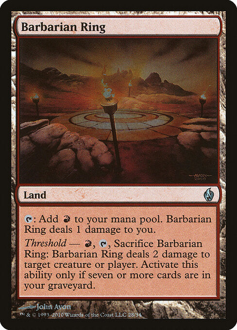 Barbarian Ring (Foil) - PD2 - 28