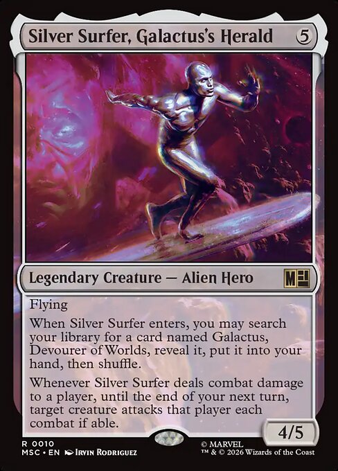 Silver Surfer, Galactus's Herald - MSC - 10