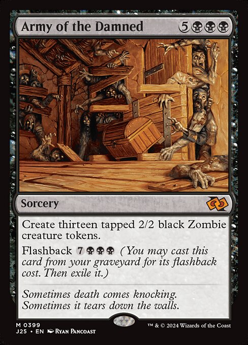 Army of the Damned - J25 - 399
