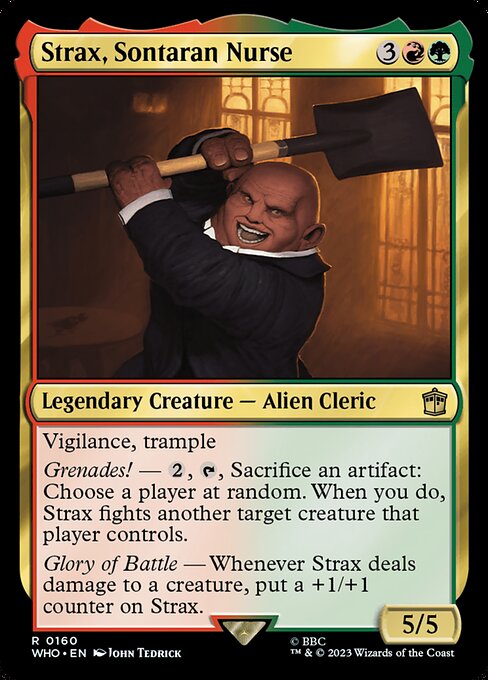 Strax, Sontaran Nurse - WHO - 160