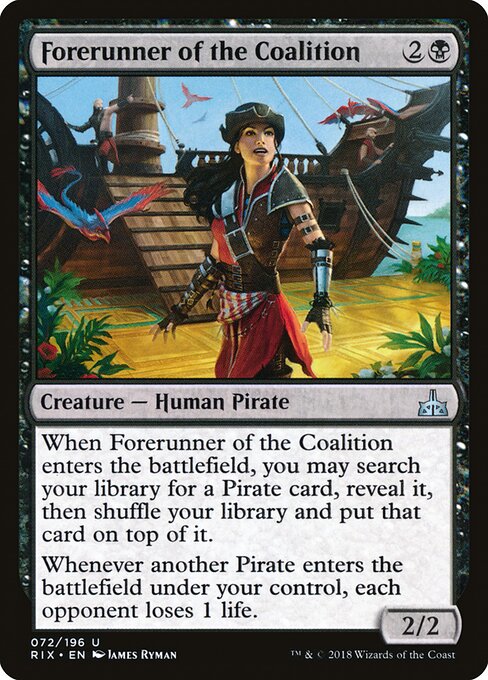 Forerunner of the Coalition (Foil) - RIX - 72