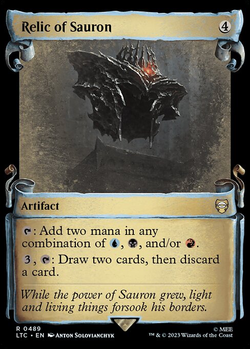 Relic of Sauron (Showcase Scrolls) - LTC - 489