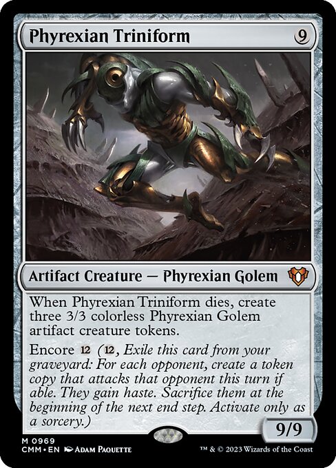 Phyrexian Triniform - CMM - 969