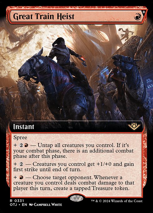 Great Train Heist (Extended Art) (Foil) - OTJ - 331