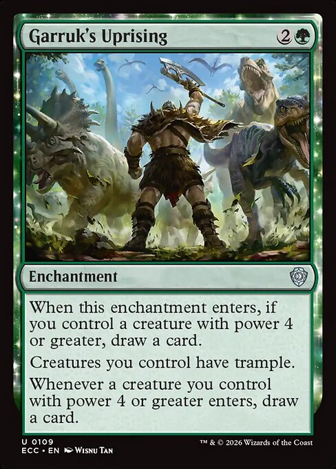 Garruk's Uprising - ECC - 109