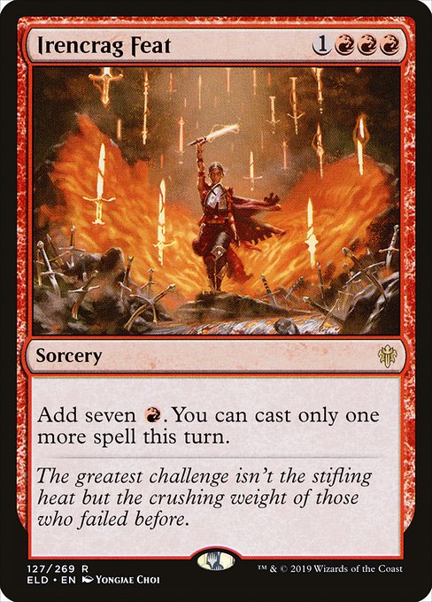 Irencrag Feat (Foil) - ELD - 127