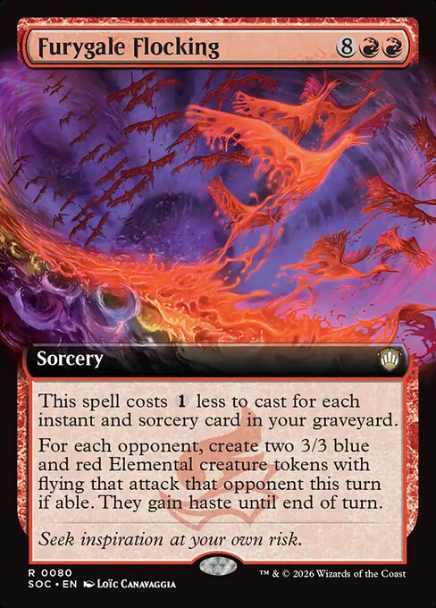 Furygale Flocking (Extended Art) - SOC - 80