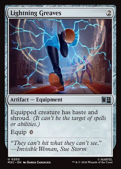 Lightning Greaves - MSC - 202