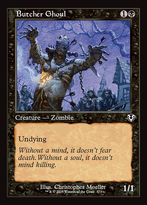 Butcher Ghoul (Retro Frame) - INR - 373